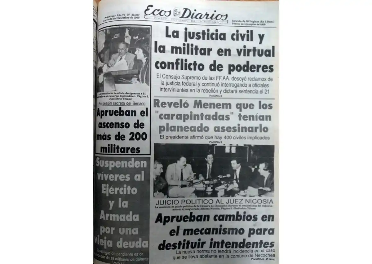 Jueves 13 de diciembre de 1990