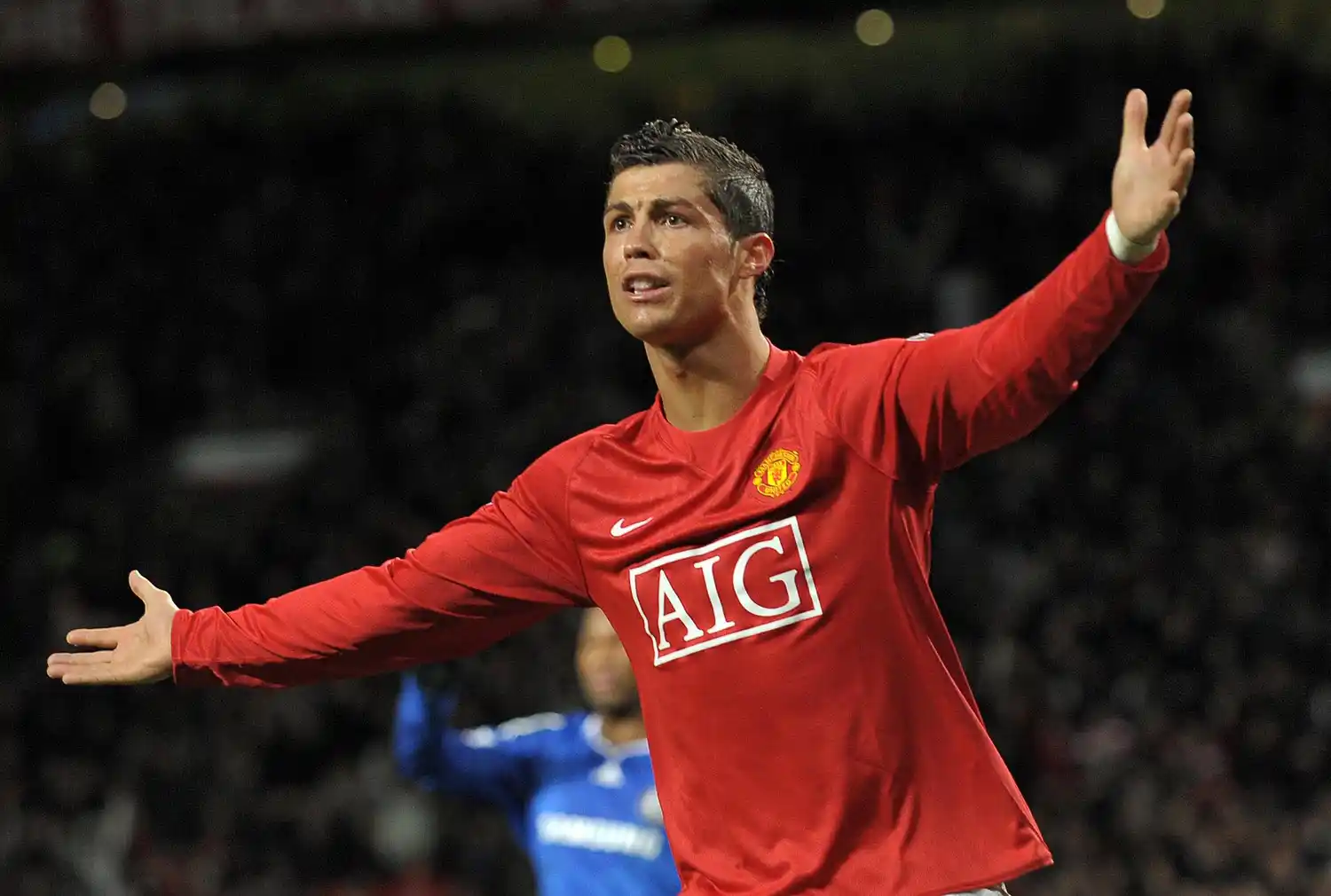 Cristiano Ronaldo jugó en el United entre 2004 y 2009.