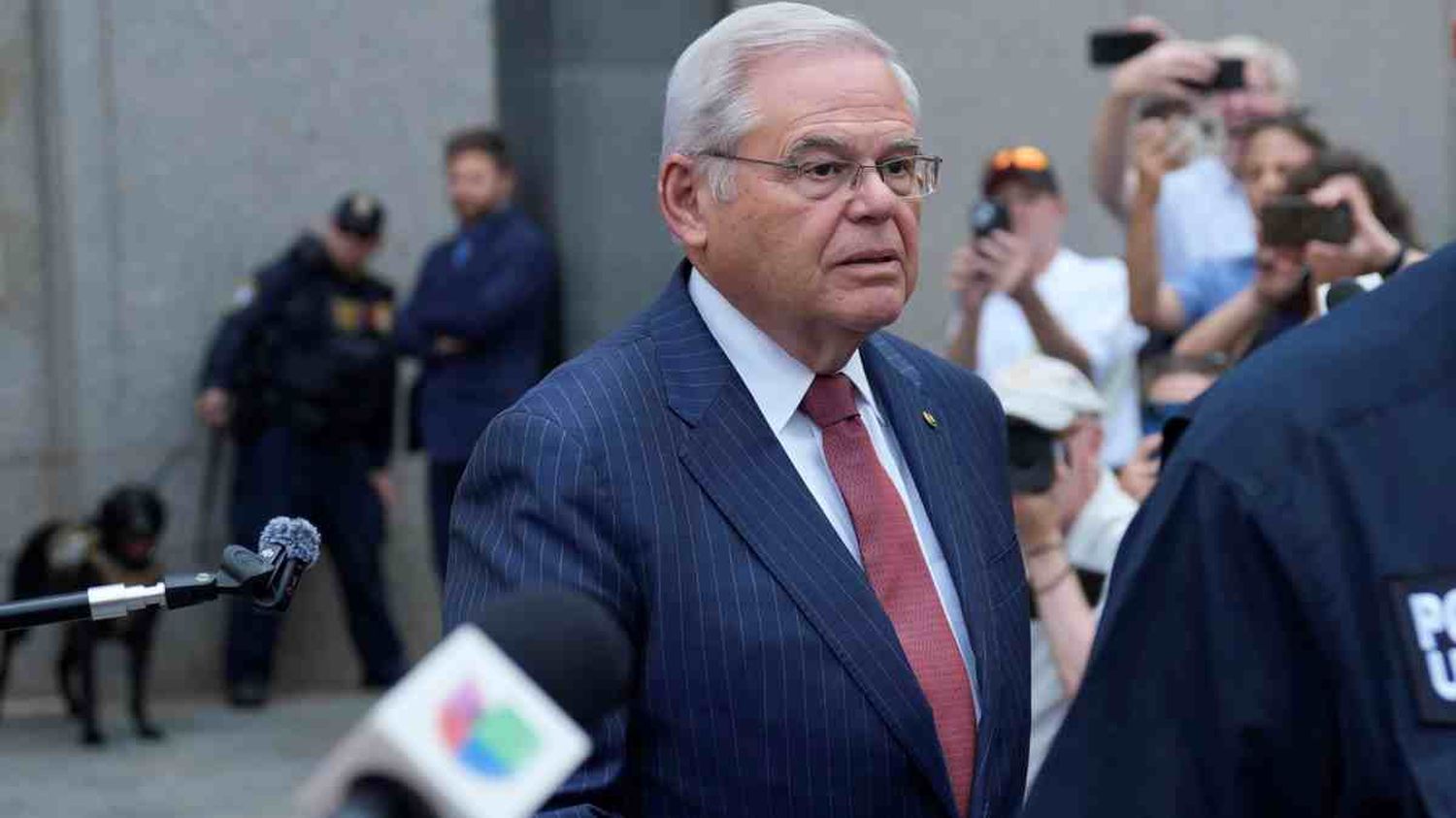 Senador Bob Menéndez dejará su escaño el 20 de agosto tras condena por corrupción