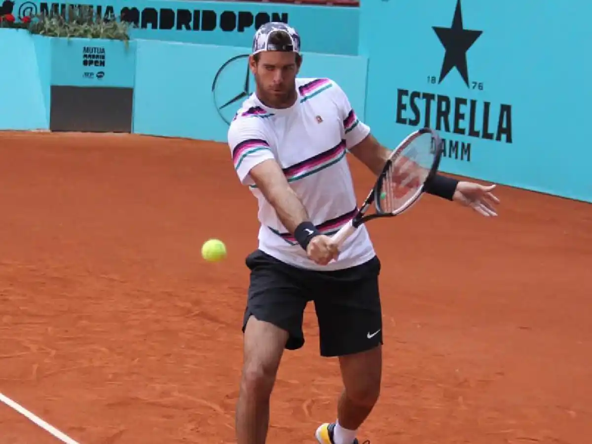 Del Potro ya entrenó en España
