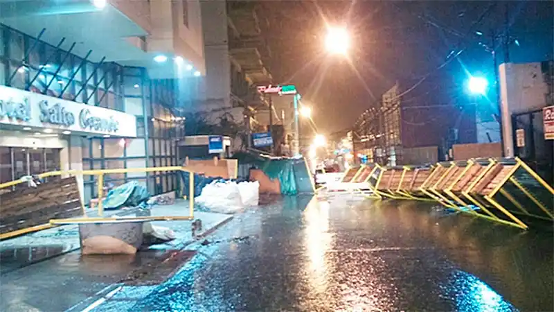 Temporal azotó a Concordia y provocó importantes destrozos