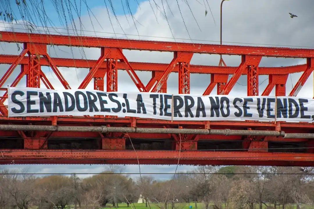Harán una concentración este jueves en rechazo a la Ley de Tierras