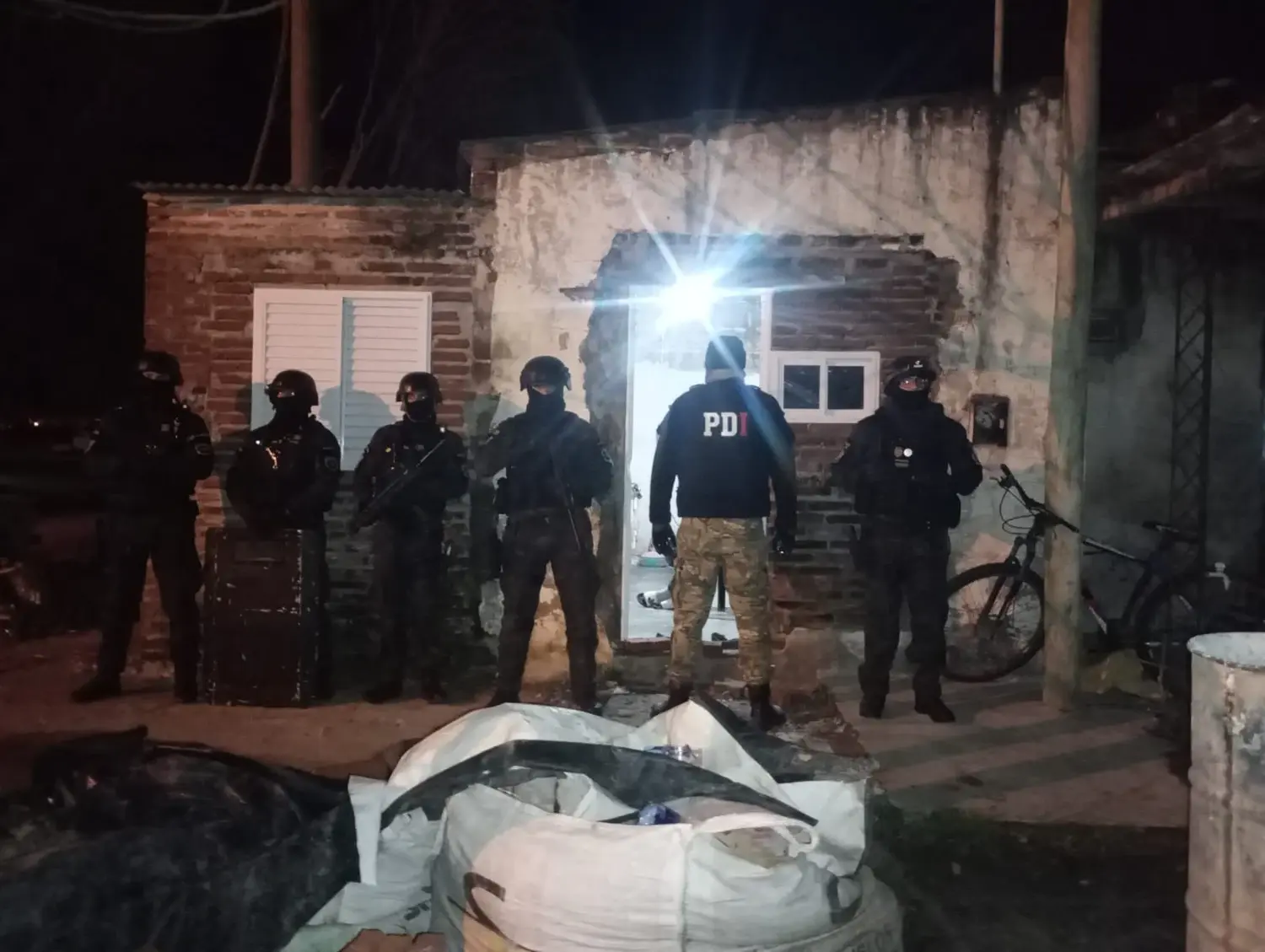 San Justo: diez detenidos tras una serie de allanamientos por microtráfico
