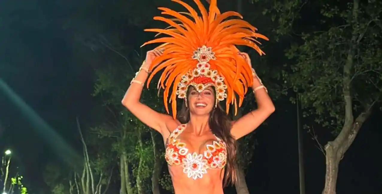 Sol Pérez deslumbró a todos con su look en el Carnaval del Sol