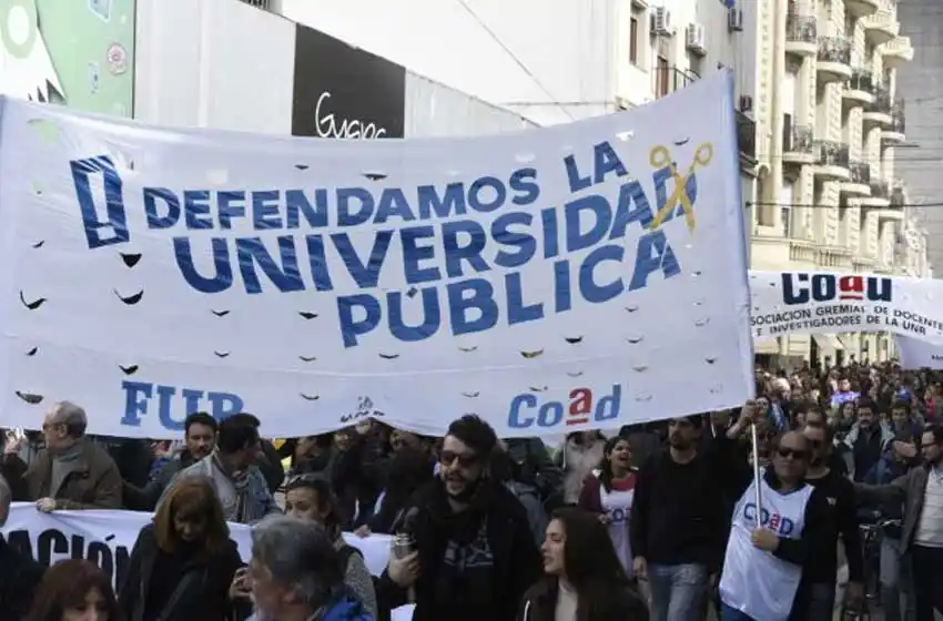 Marcha universitaria federal: “El tema es complejo porque estamos enfrentando mentiras y falacias”