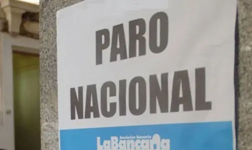Paro nacional de bancarios