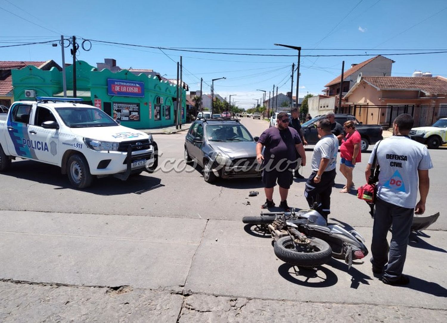 Tragedia. Hace una semana se produjo el accidente en avenida 75 y calle 30