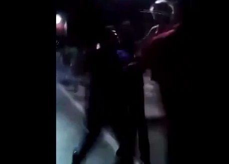Escándalo de Maradona en un boliche: Tiró un botellazo e insultó al Kun Agüero