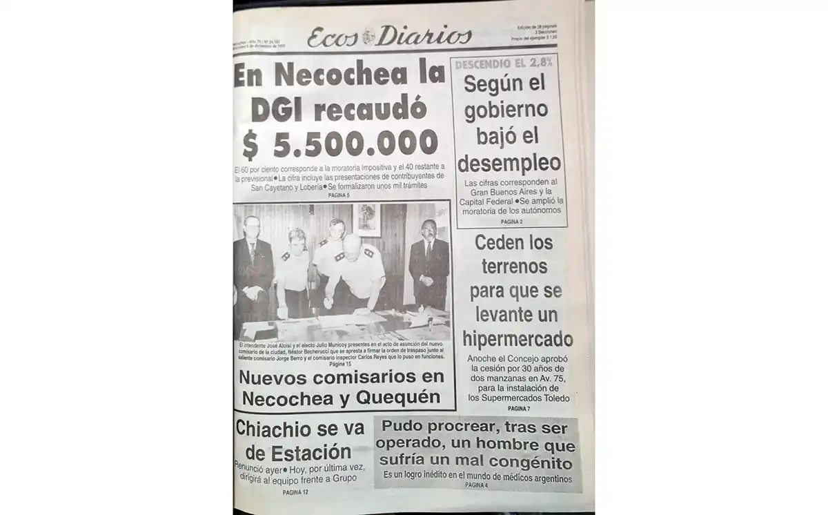 Miércoles 6 de noviembre de 1995