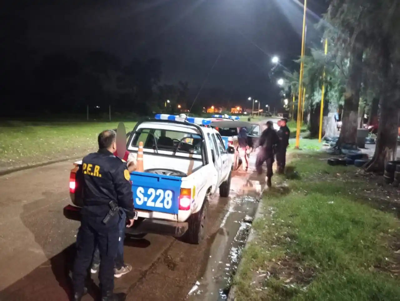 Detuvieron a dos personas con material que había sido robado