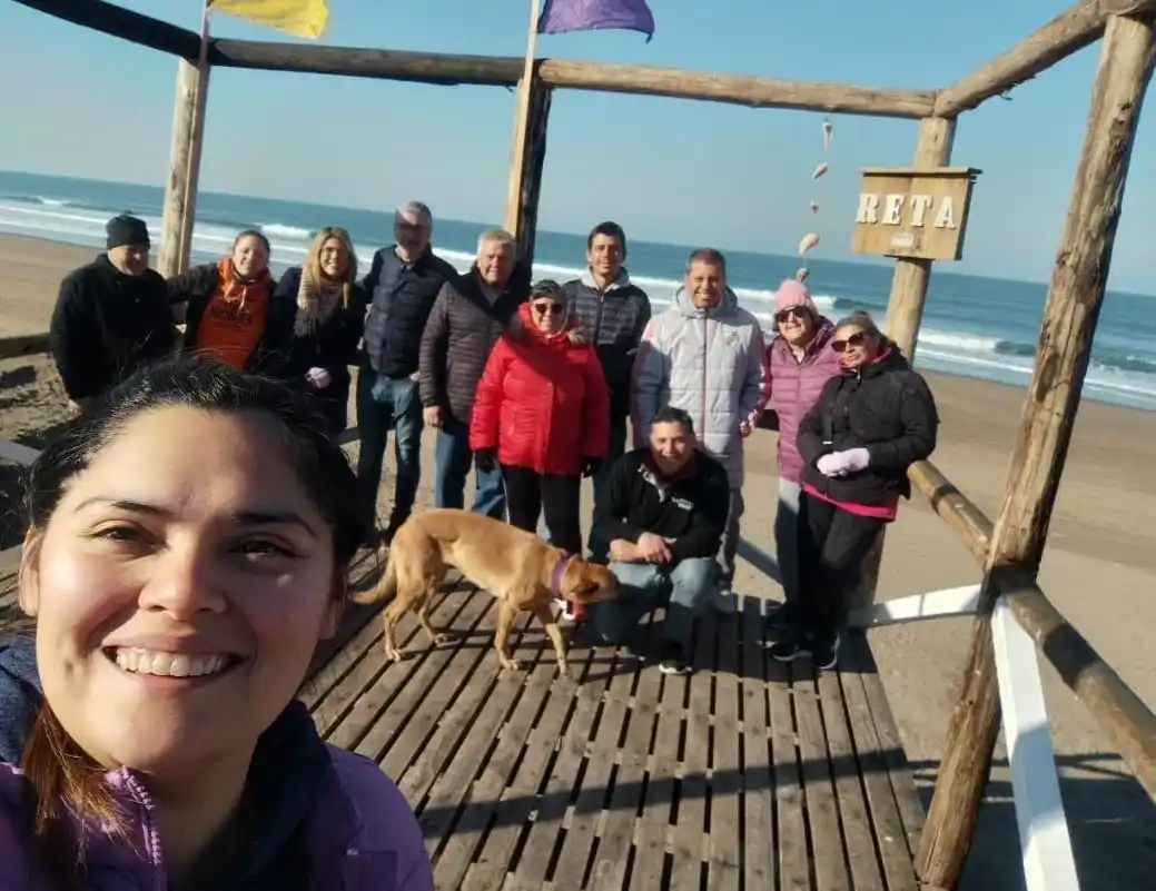 Quedó inaugurado el mirador del nuevo parador Reta Tequila Beach