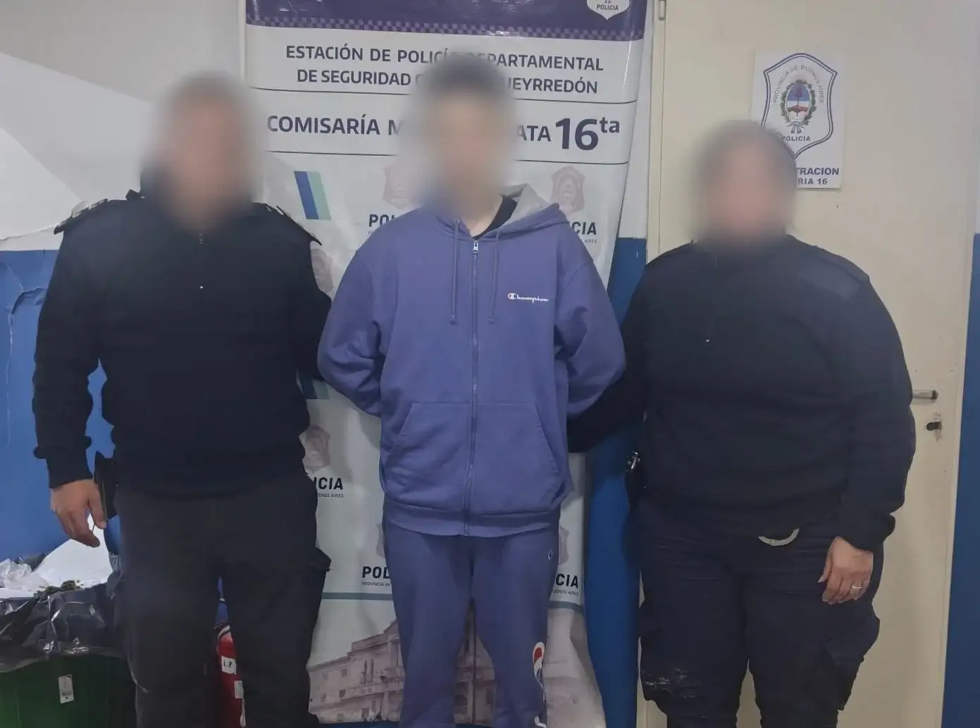 La detención se concretó sobre la calle República de Cuba 7400.
