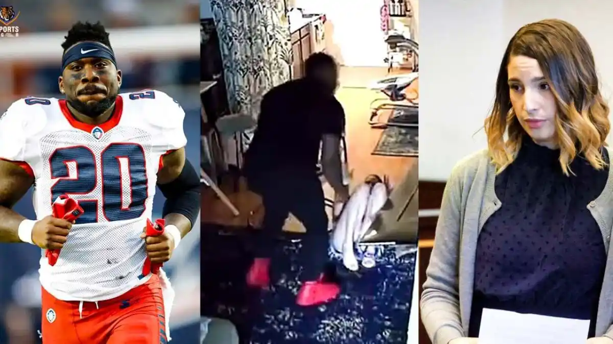 ¡SI LO VE NO LO CREE! Exjugador de la NFL que golpeó salvajemente a su pareja recibió esta condena (Video)