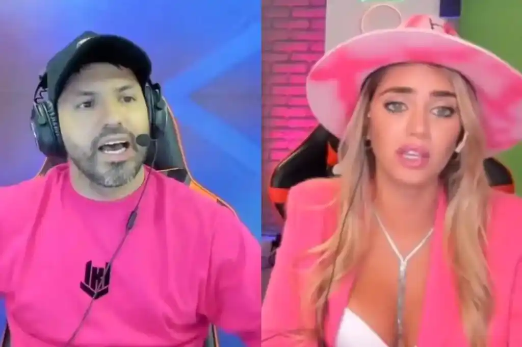 Sabrina Cortez amenazó al Kun Agüero con un carpetazo de infidelidades: “¿Qué tiene que hablar de mí?” (Foto: Captura stream)