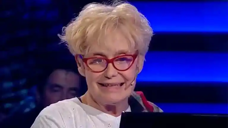 Camila Perissé en 2018, antes de que sufra los problemas de salud que deterioraron su cuerpo