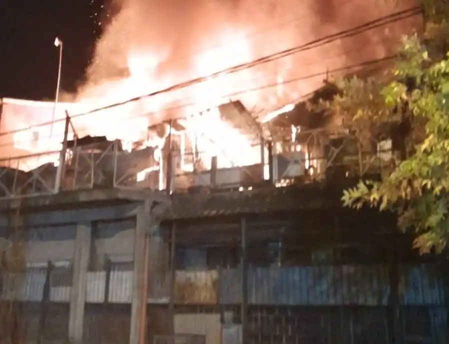 Incendio mortal en Villa Jardín
