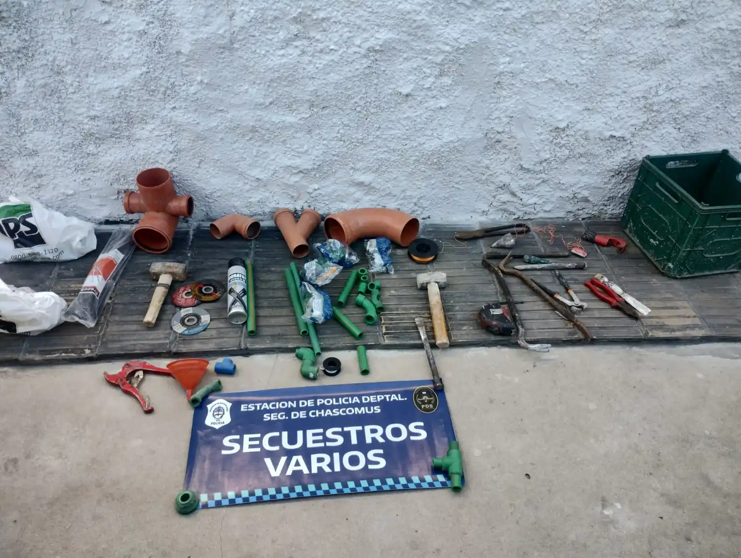 Se recuperaron elementos sustraídos días atrás en Chascomús