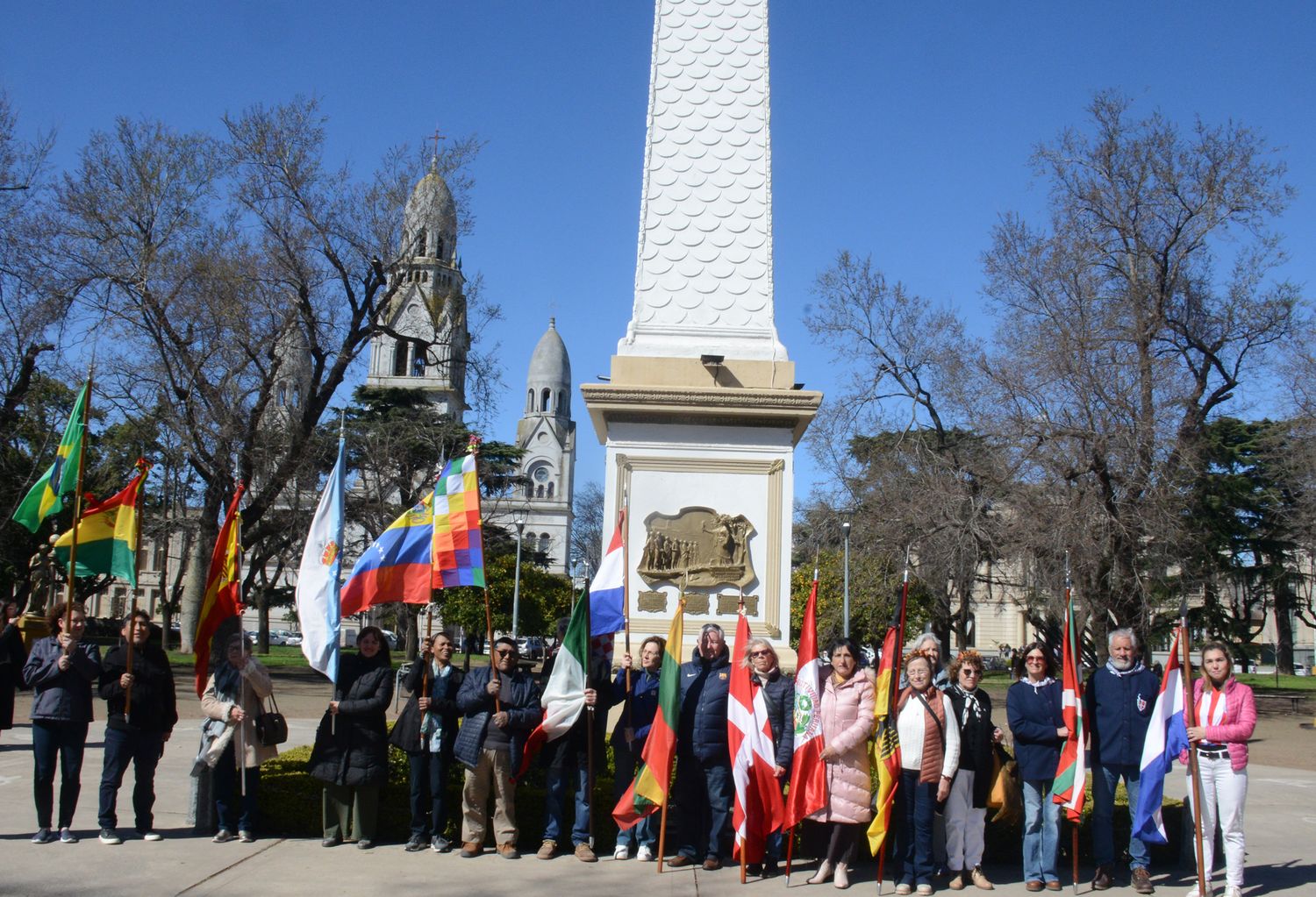 "Hacemos una ofrenda para seguir fortaleciendo nuestras raíces y tener siempre presente de dónde venimos y hacia dónde queremos ir”, expresaron desde la Unión de Colectividades.