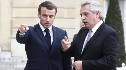 Fernández mantendrá un diálogo virtual con Emmanuel Macron