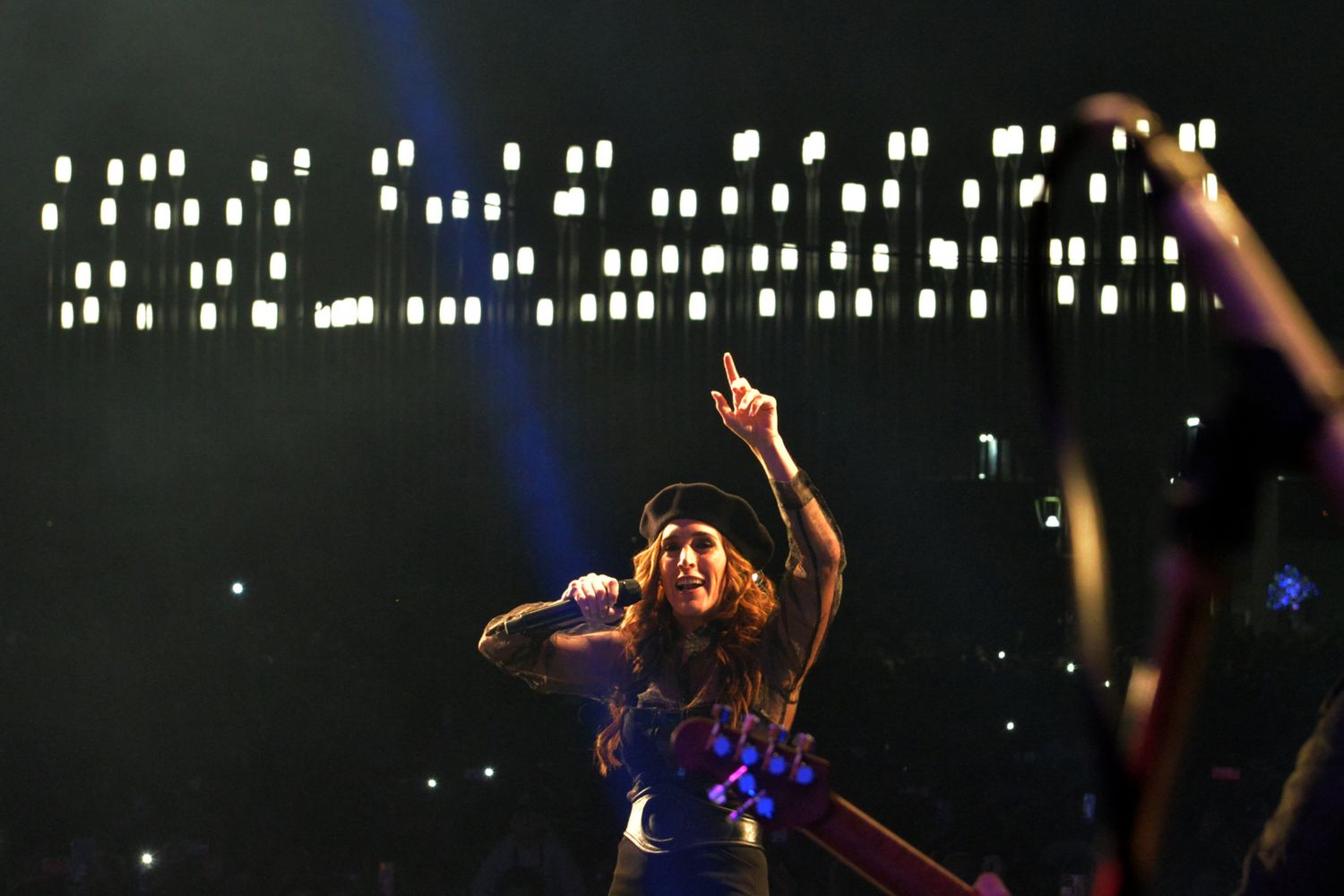 Soledad Pastorutti coronó los festejos por el bicentenario de Tandil con un show en el que repasó sus clásicos y temas nuevos.