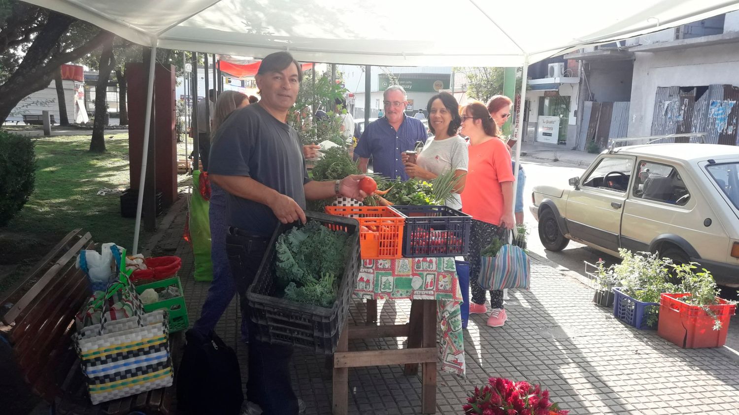 La Feria Agroecológica de Plaza Belgrano, un lugar de encuentro, de oportunidad y trabajo