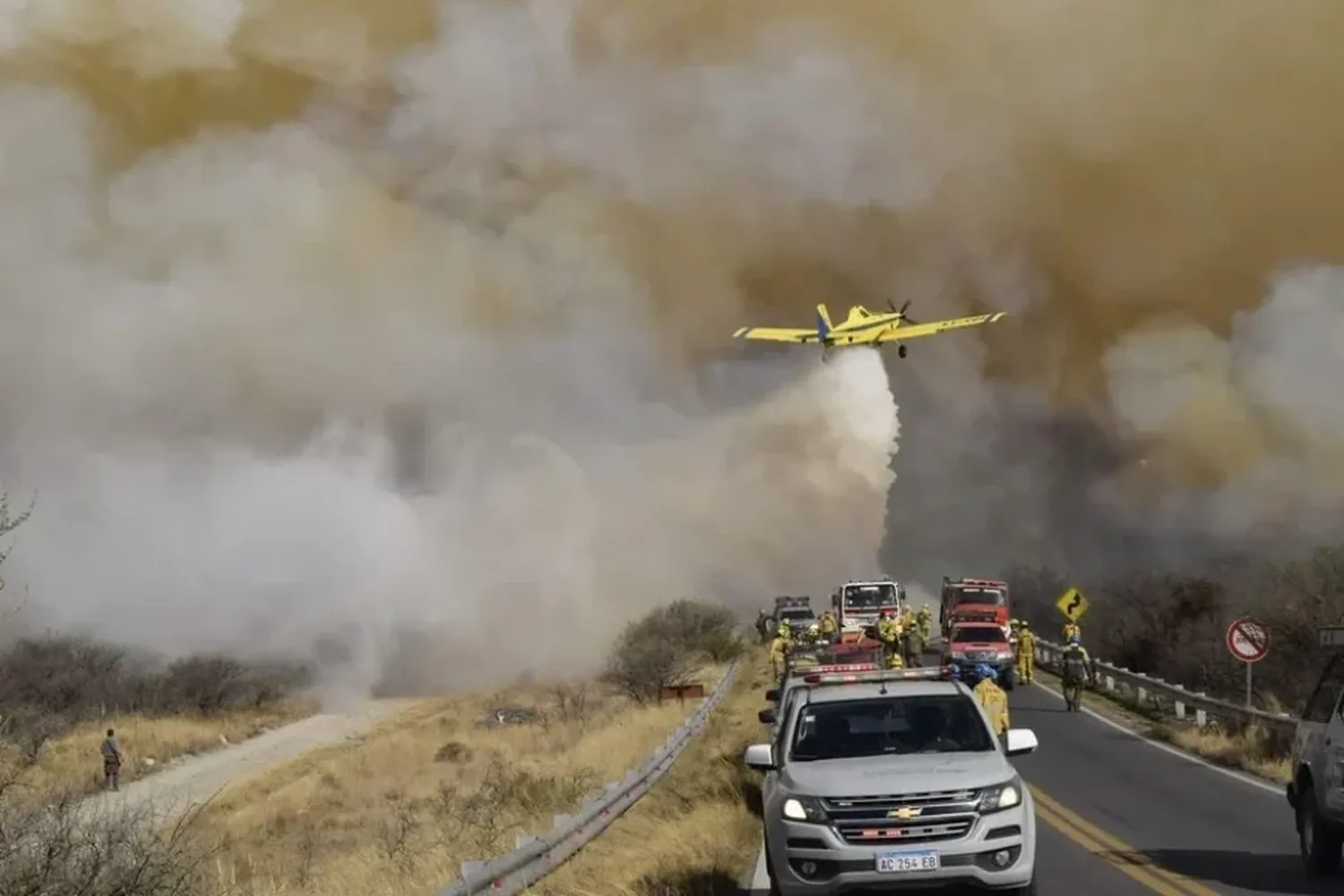 Alarmante situación en Córdoba con incendios en Capilla del Monte, Río Segundo y Río Cuarto