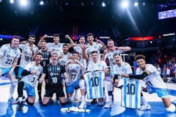 Argentina clasificó por primera vez a los 8° de final de la Liga de las Naciones