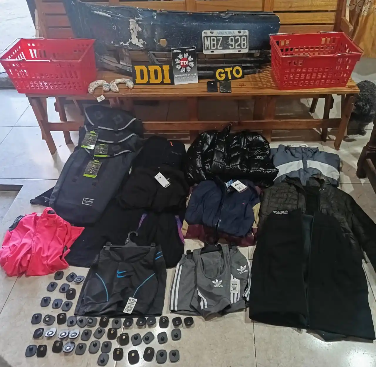 elementos secuestrados rosario allanamiento mecheros