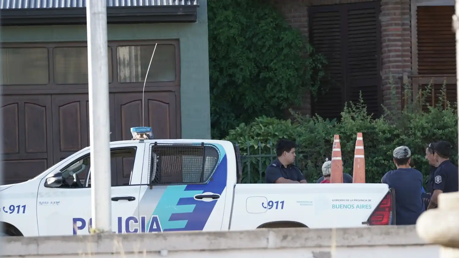 Procedimiento policial en cercanías a la Estación Terminal de Omnibus de Necochea