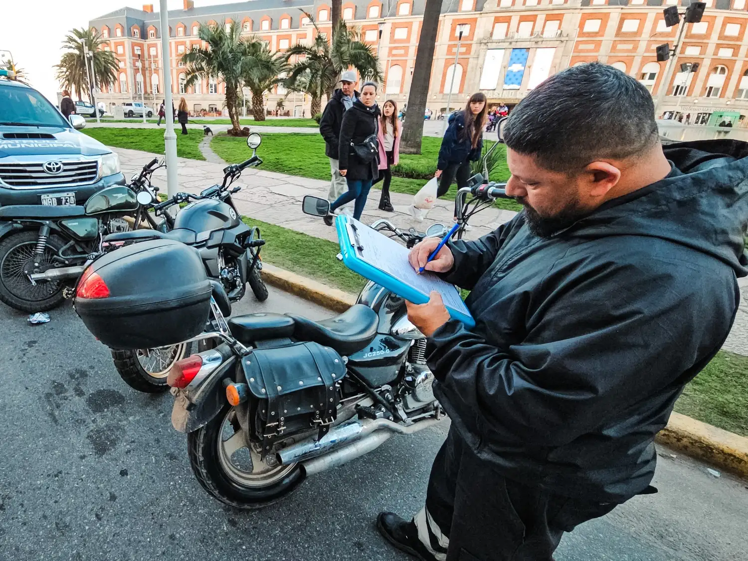 Entre los objetivos de los operativos se encontraba garantizar el orden en la vía pública.