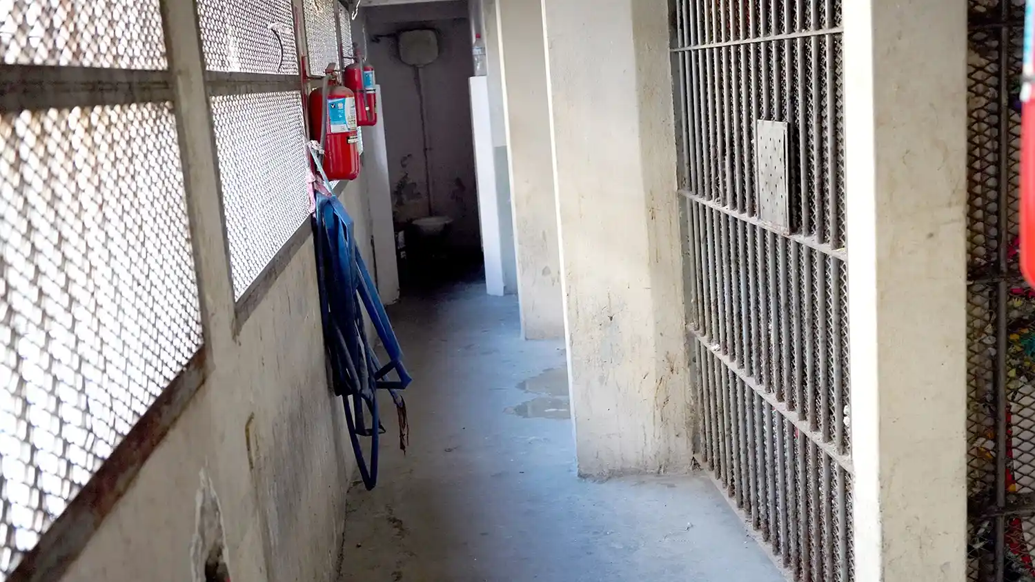 Situación compleja. Con los calabozos locales y la superpoblación de presos