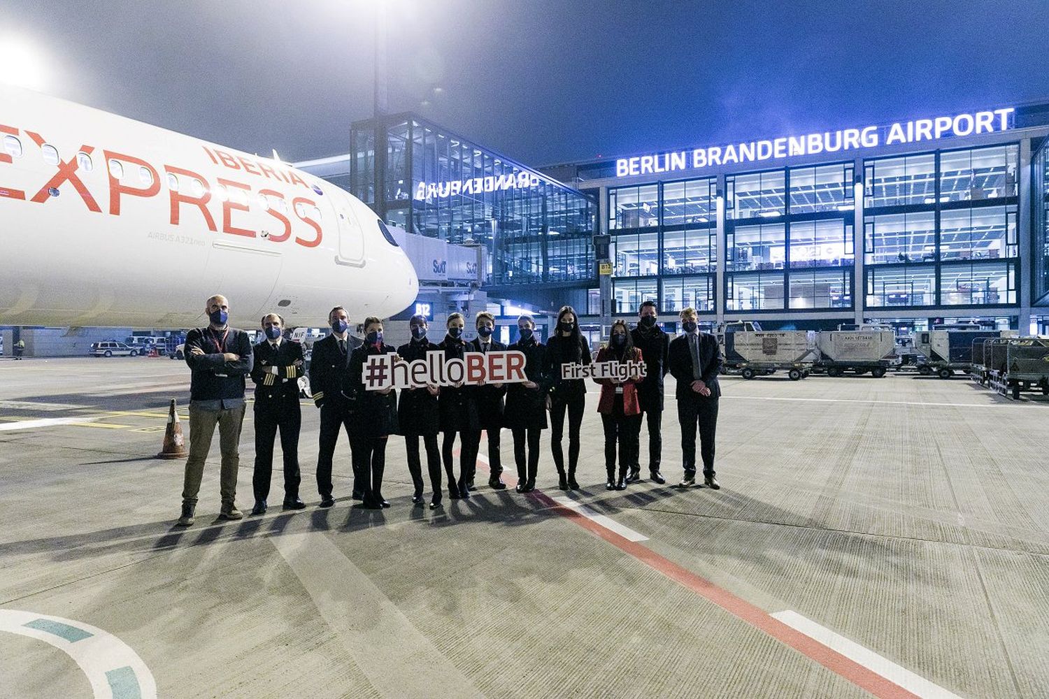 Iberia Express estrenó ruta al recientemente inaugurado aeropuerto de Berlín- Brandenburgo