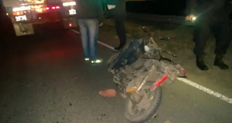 Trasladan al  joven accidentado esta madrugada
