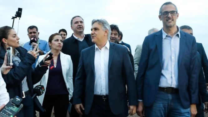 Llaryora supervisó el avance de obra de la nueva Sede Regional de la Universidad Provincial.