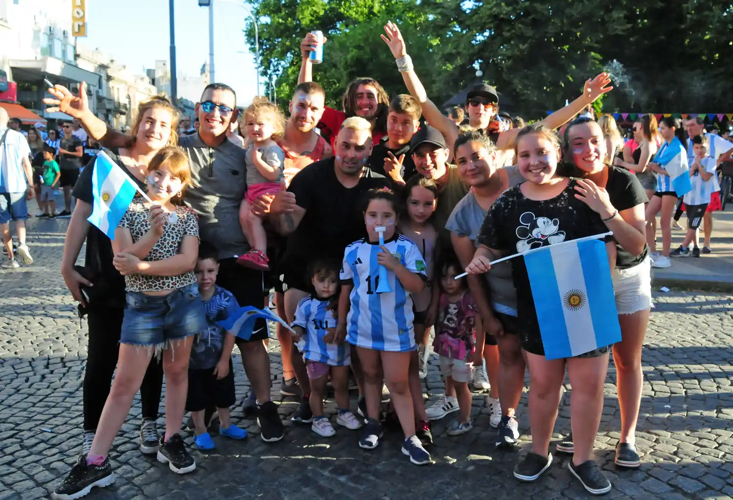 Festejo Argentina-  Australia 03-12-22 - 9