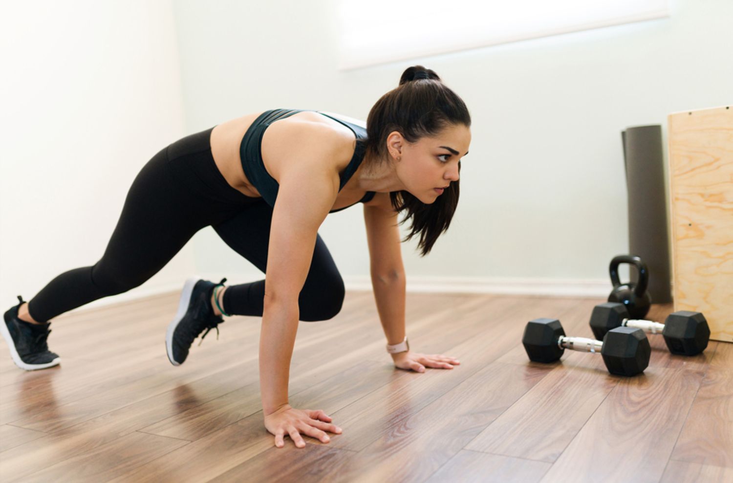 Entrenamientos cortos para bajar de peso