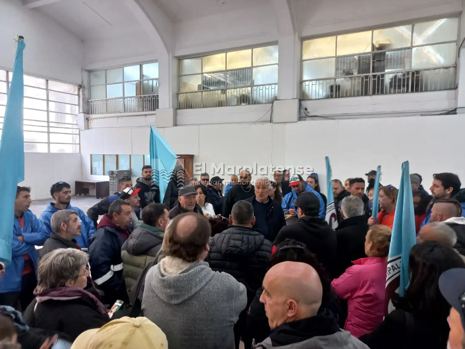 Vigilia en el Municipio