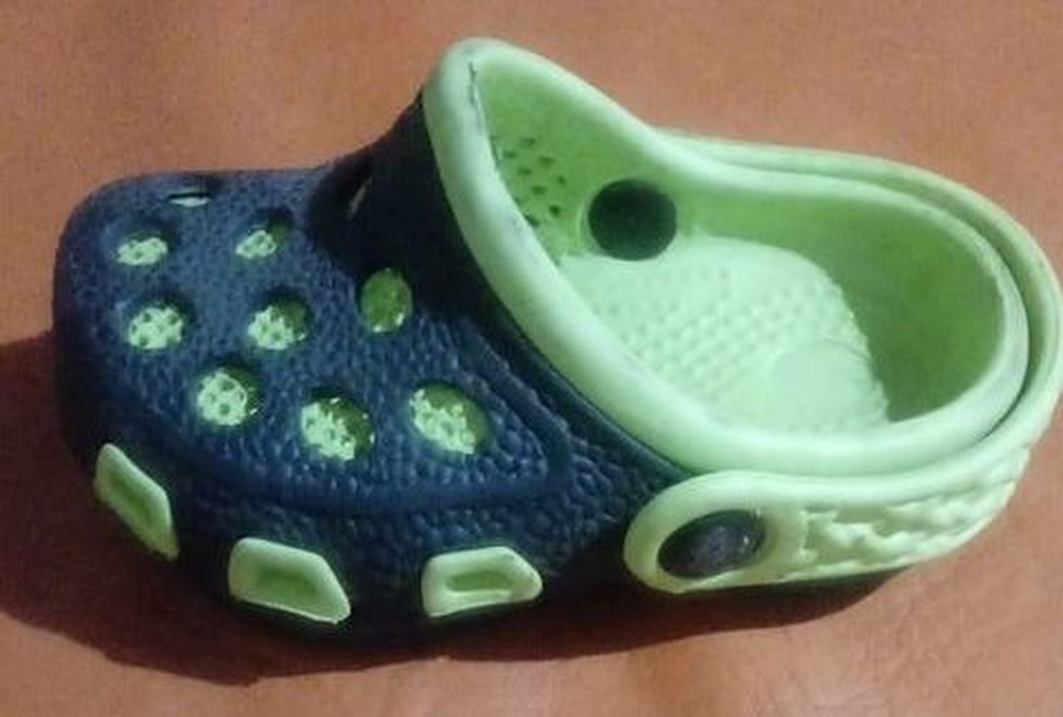 Silvina encontró esta croc