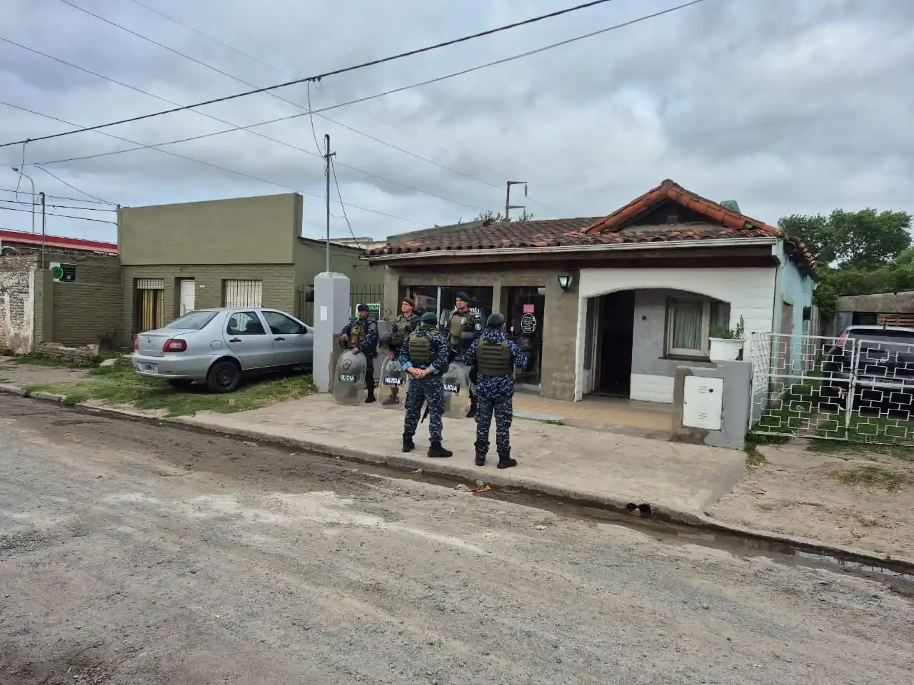 Se realizaron allanamientos en diferentes localidades de manera simultánea.