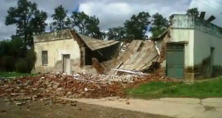 Río Tala: “Fue la cola de un tornado”