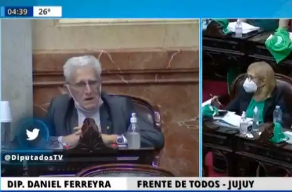 Aborto: un diputado jujeño cambió su voto tras recibir amenazas