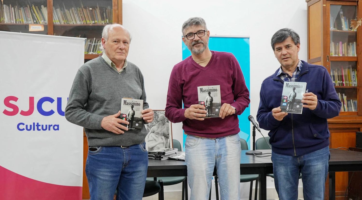 Walter José Bourlot presentó su libro en la Biblioteca Provincial