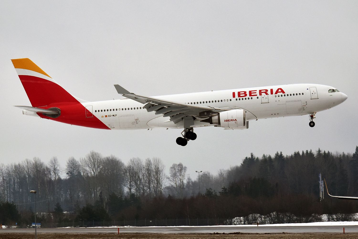 Iberia inauguró sus vuelos a Washington