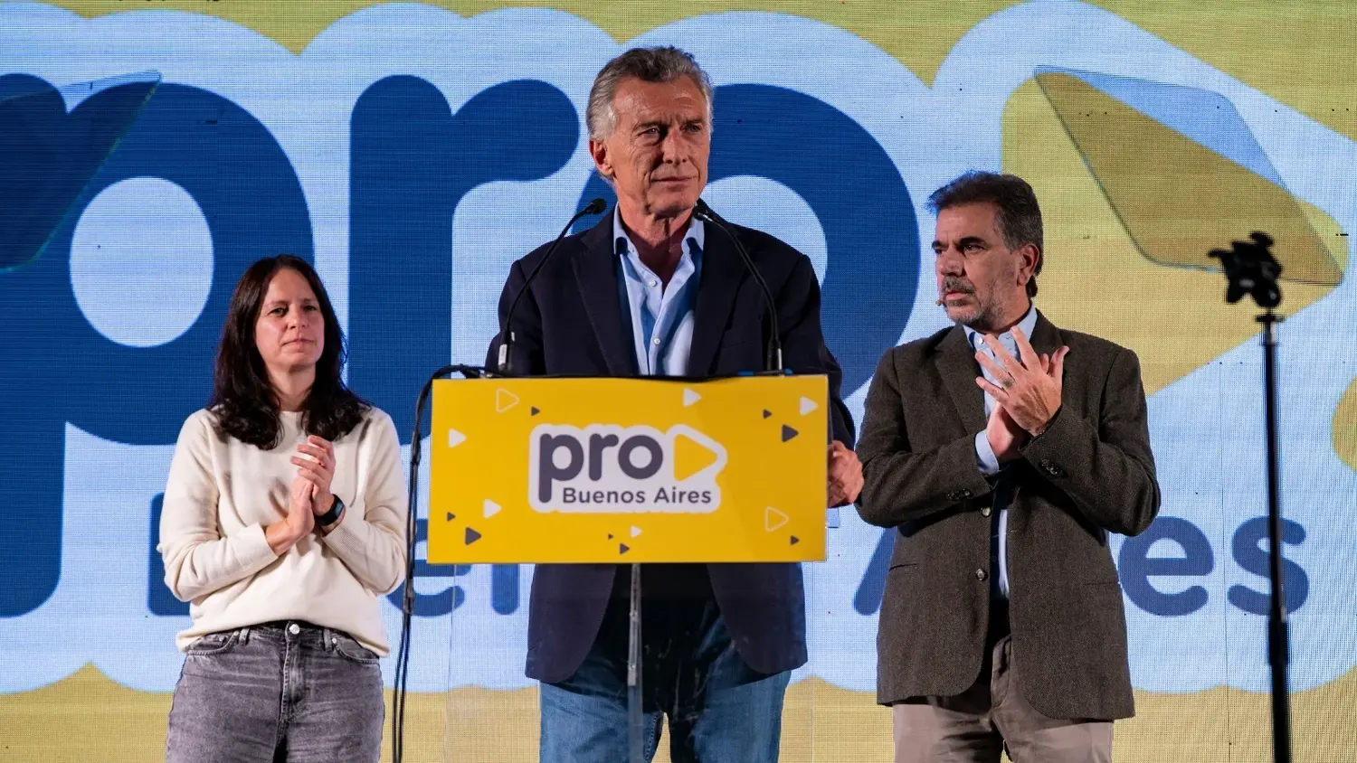 Soledad Martínez acompañó a Macri en su acto "Próximo paso"