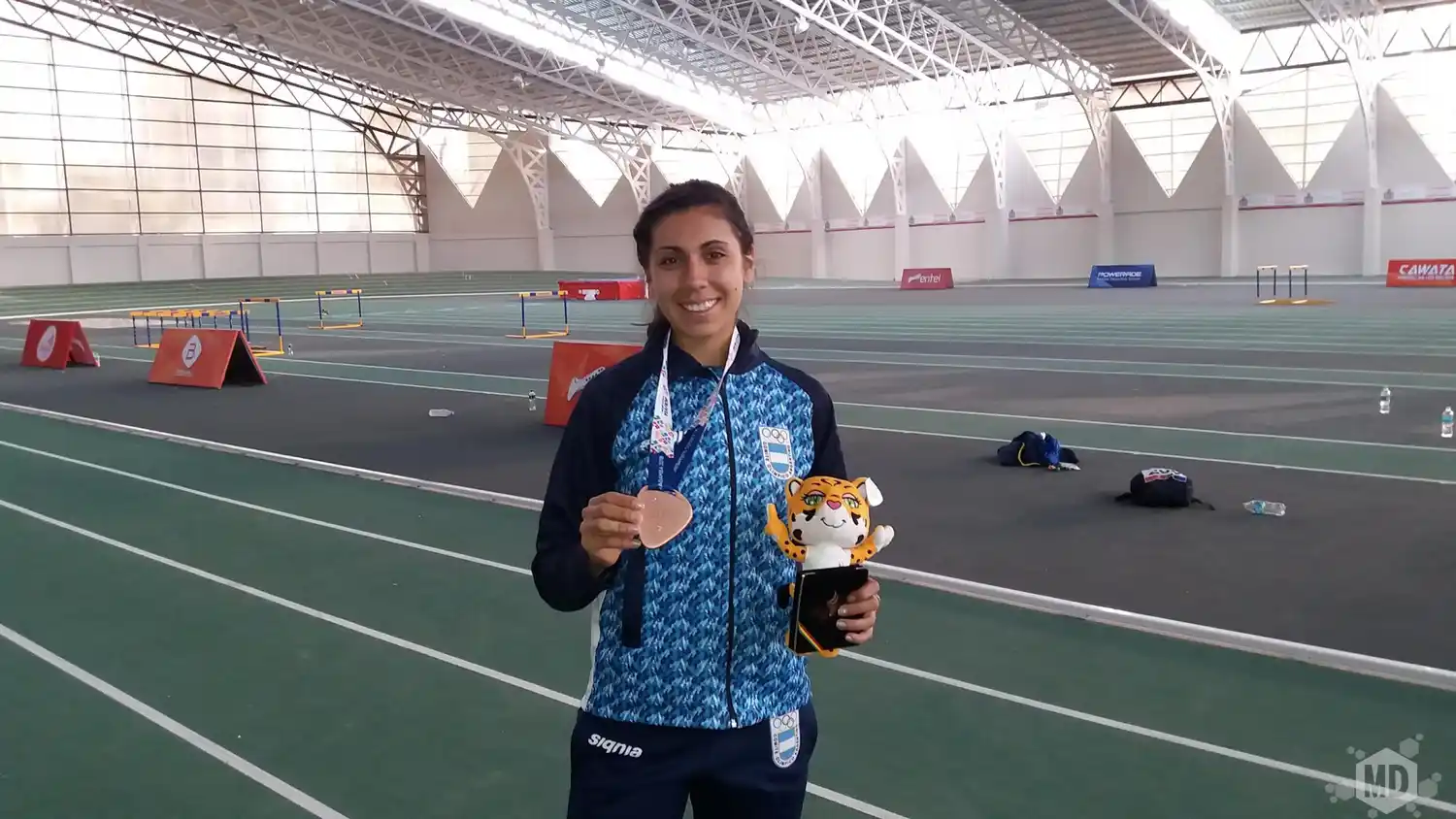 Levaggi ganó el bronce en los 1.500 metros