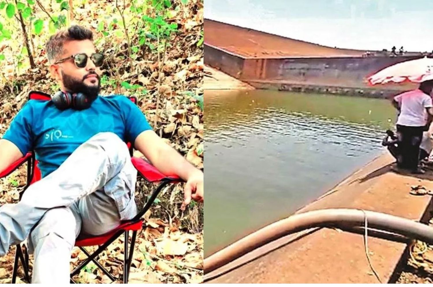 Funcionario de la India ordenó vaciar un embalse porque se le cayó el celular tras sacarse una selfie