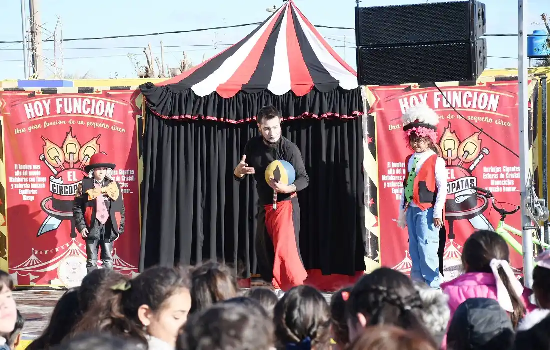 Cierre del Mes del Niño en el Parque Central “Viñedos Moulins”