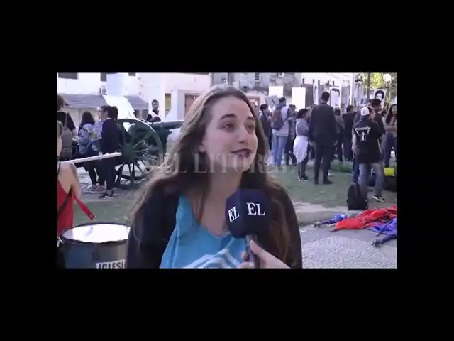 Estudiantes marcharon y reclamaron el boleto gratuito