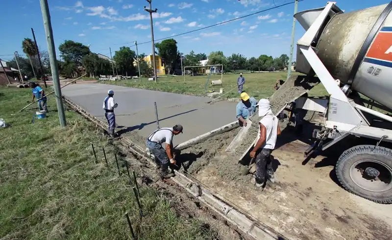 Plan Norte: Inauguran obras de pavimentación en barrio René Favaloro