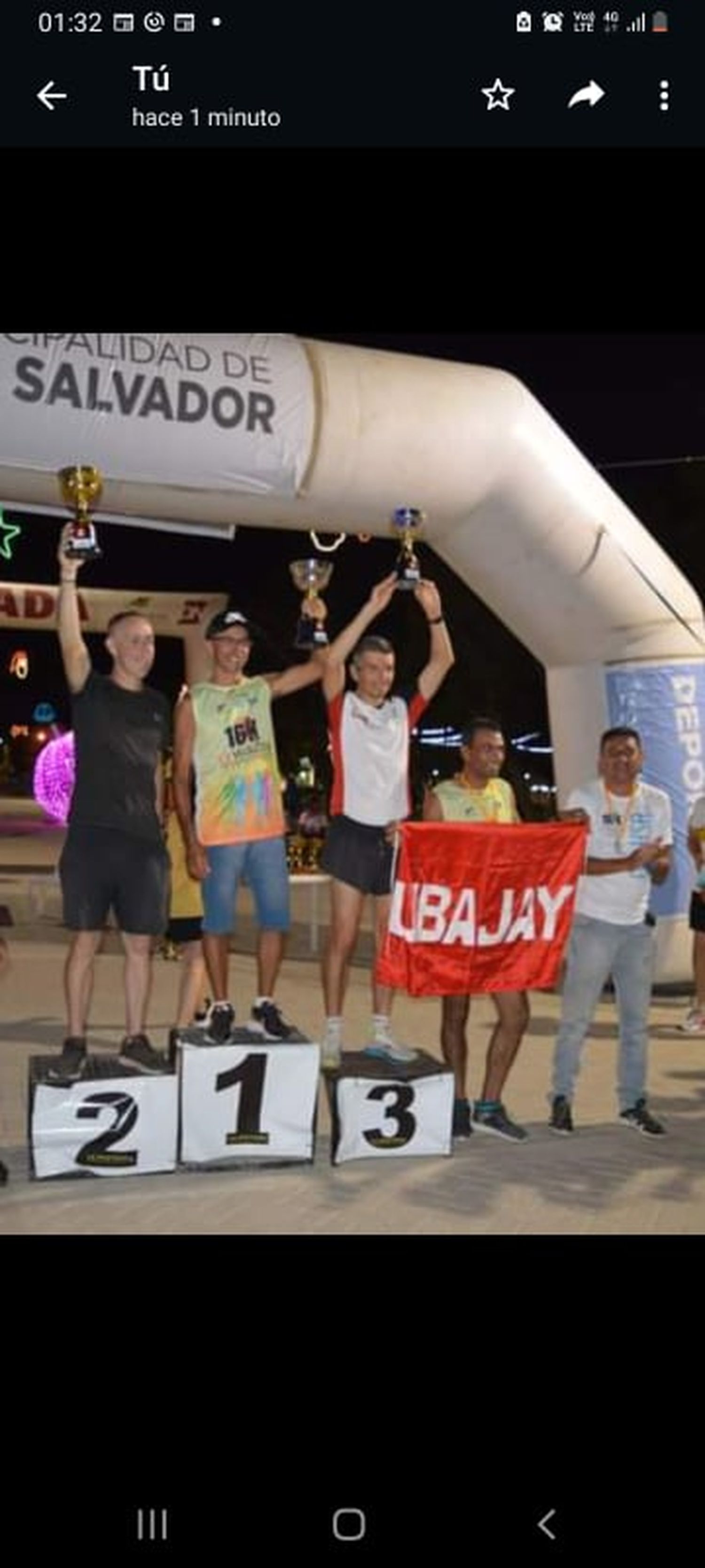 Buena labor de Jorge García en el Maratón de San Salvador